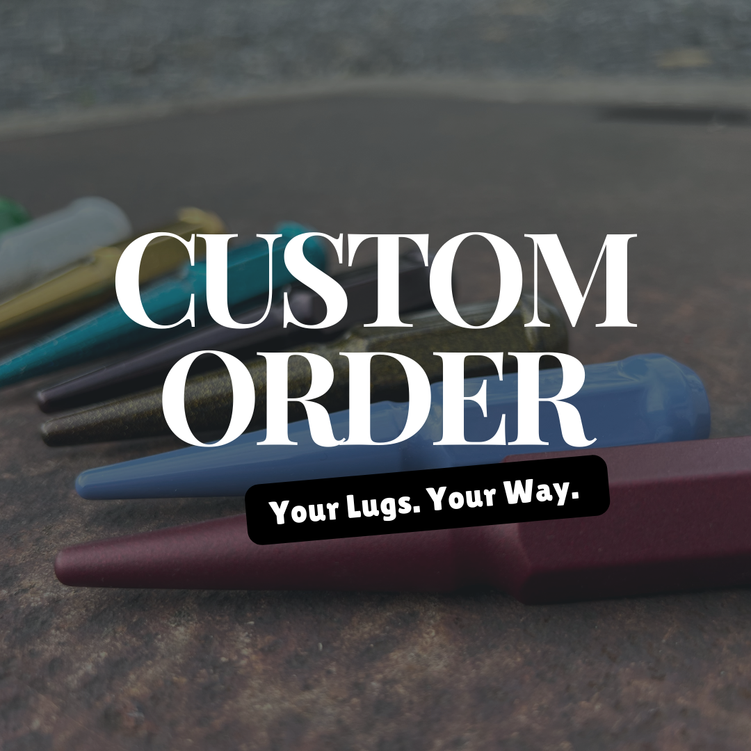Custom Order Spike Lug Nuts