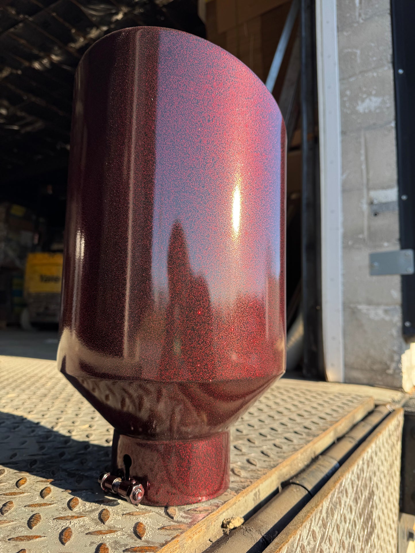 Crimson Red Exhaust Tip