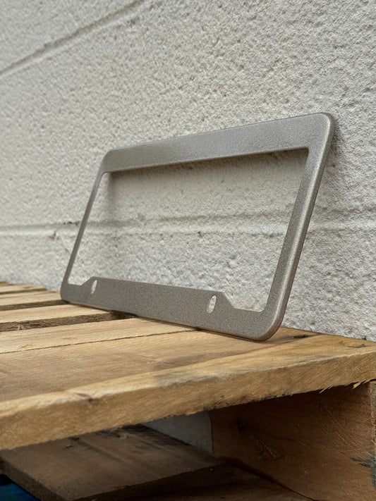 King Ranch Arizona Beige License Plate Frame