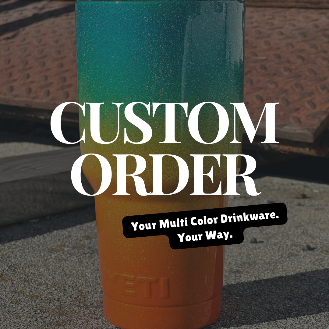 Custom Order 2 Color Gradient Drinkware