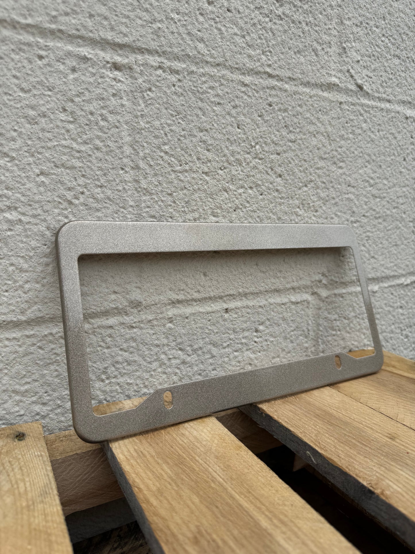 King Ranch Arizona Beige License Plate Frame