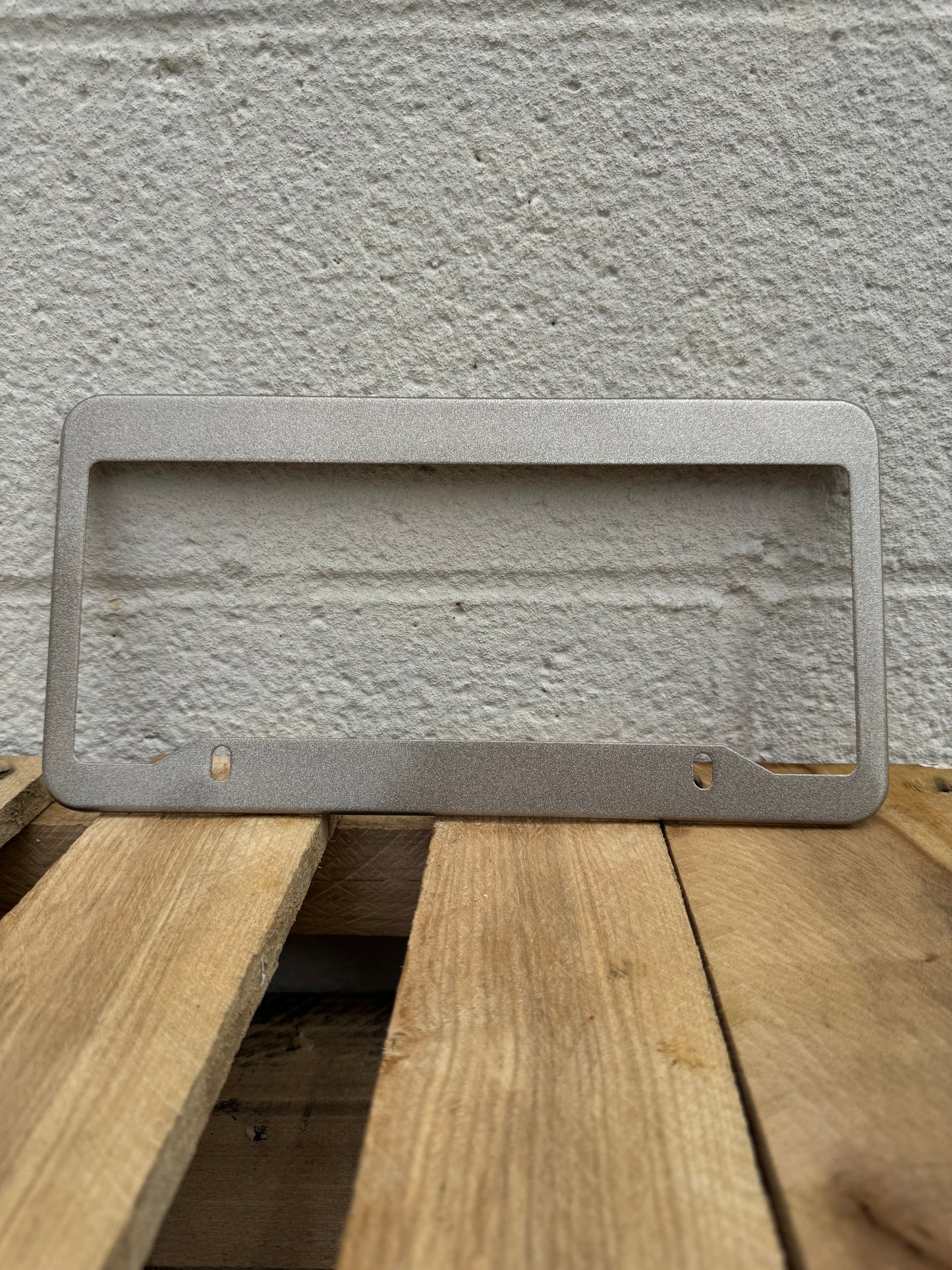 King Ranch Arizona Beige License Plate Frame