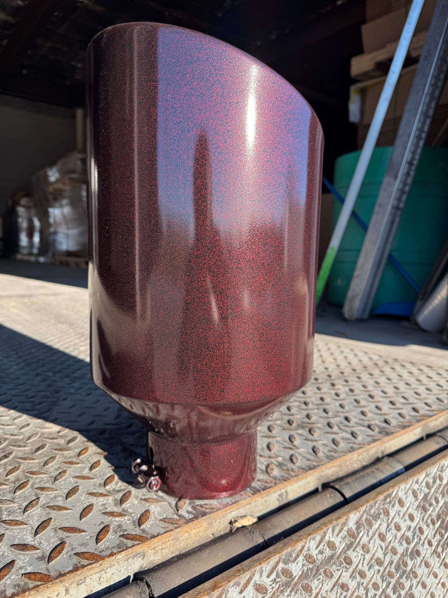 Crimson Red Exhaust Tip