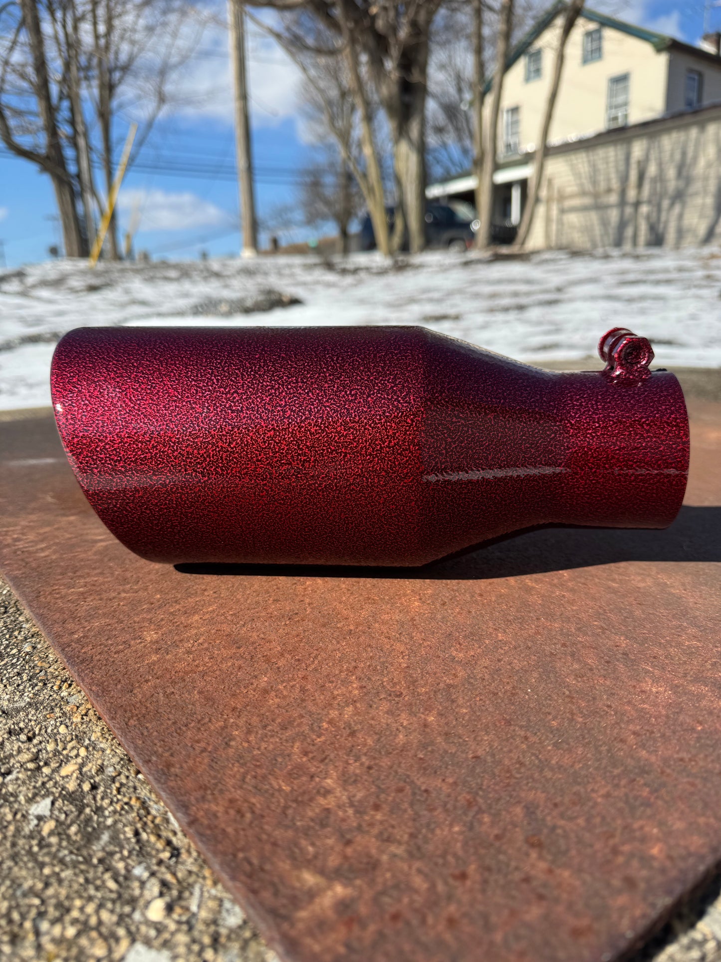 Hurricane Red Exhaust Tip