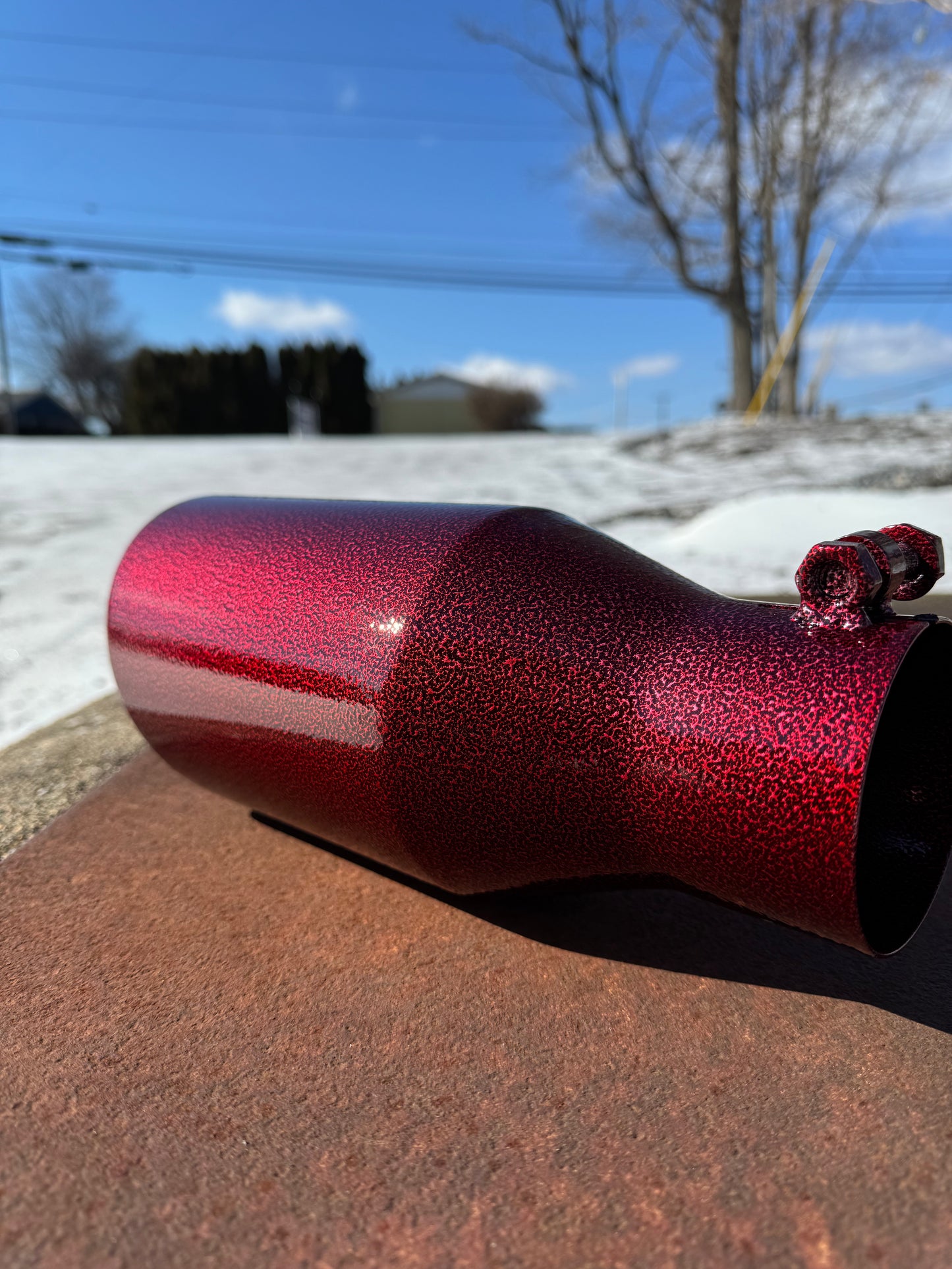 Hurricane Red Exhaust Tip