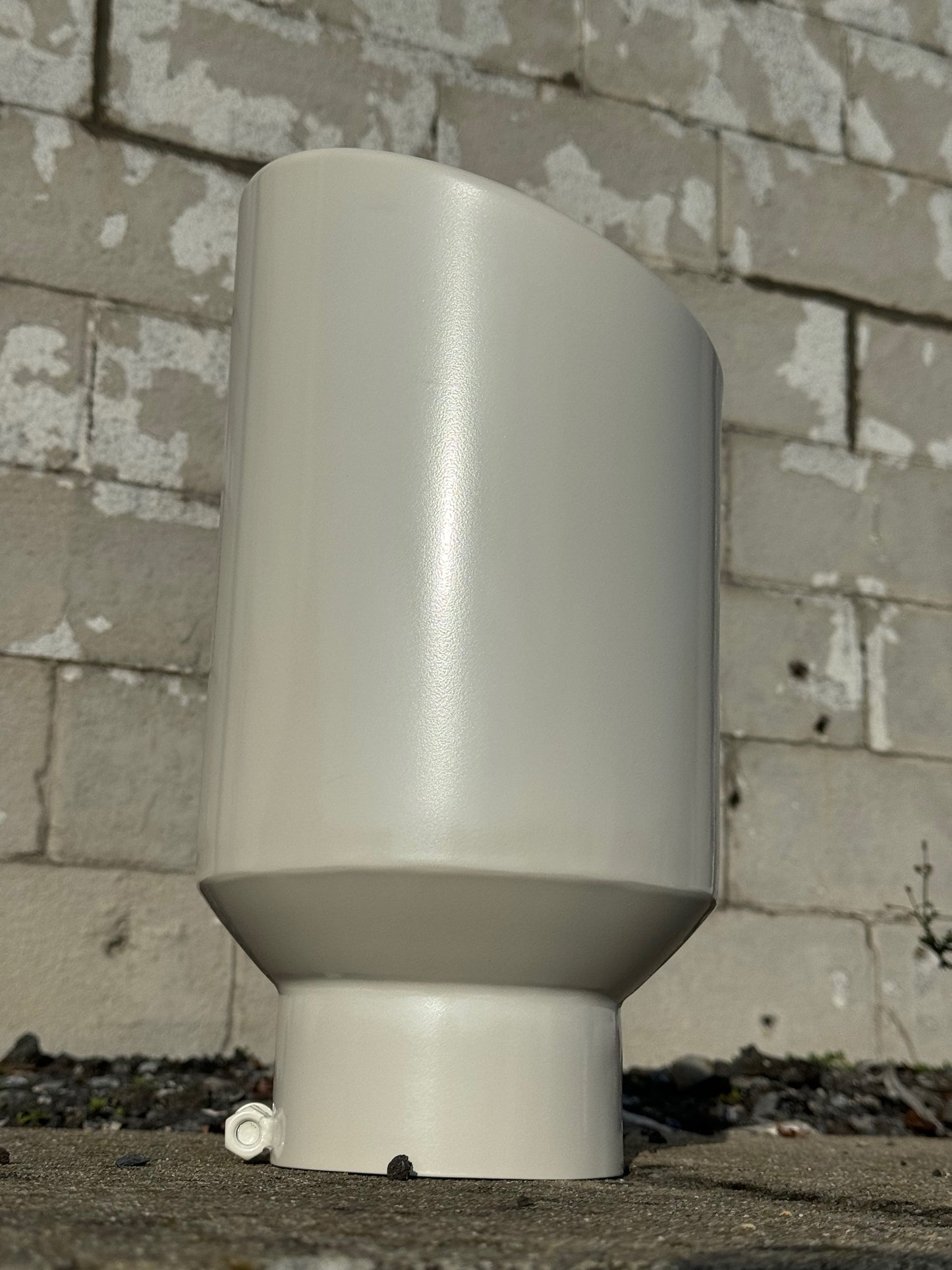 Pearl White Exhaust Tip