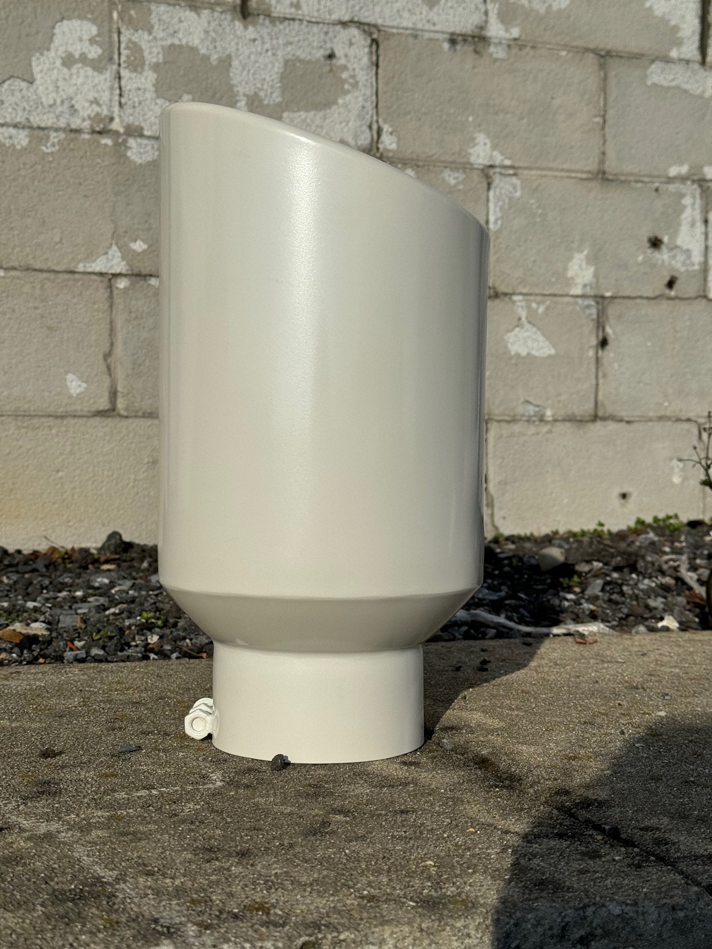 Pearl White Exhaust Tip