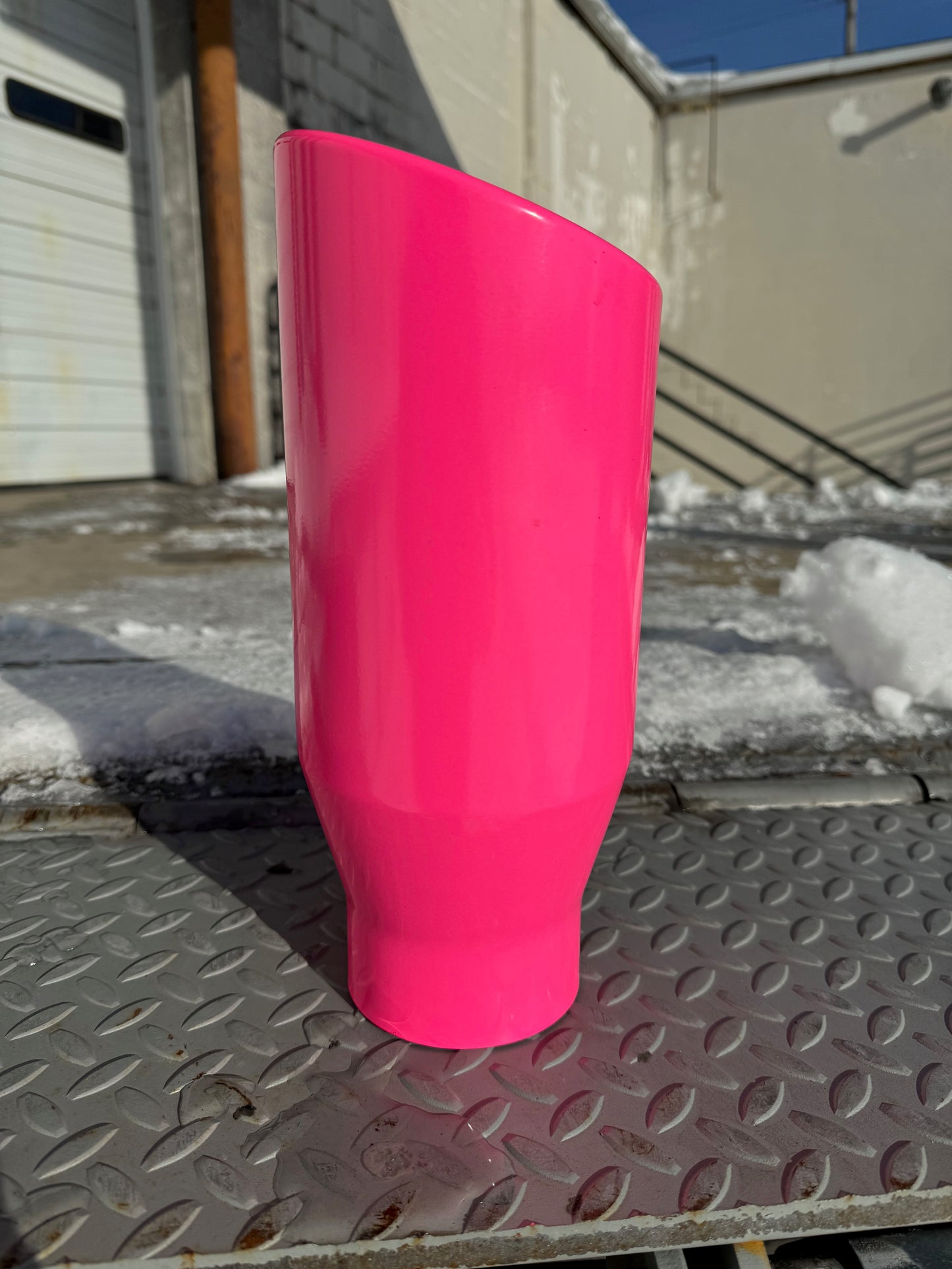 Neon Pink Exhaust Tip