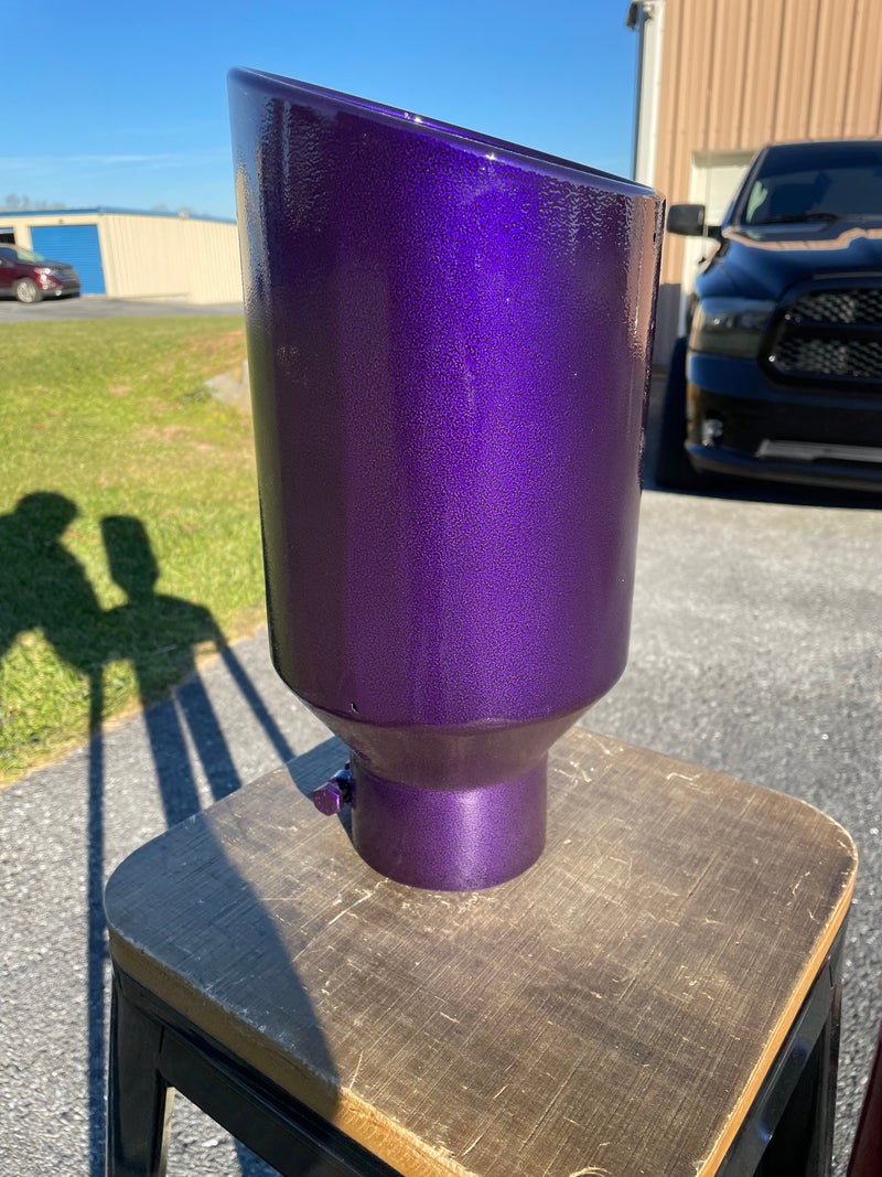 Hurricane Purple Exhaust Tip