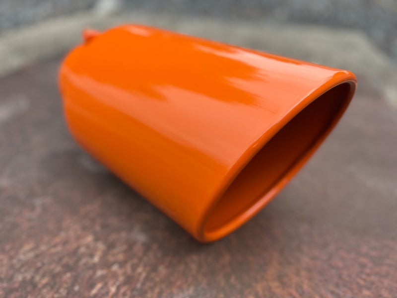 International Orange Exhaust Tip