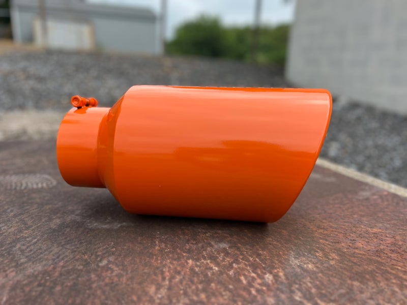 International Orange Exhaust Tip