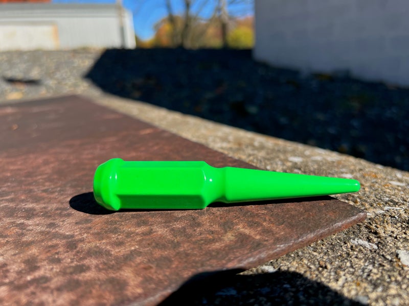 Neon Green Spike Lug Nuts
