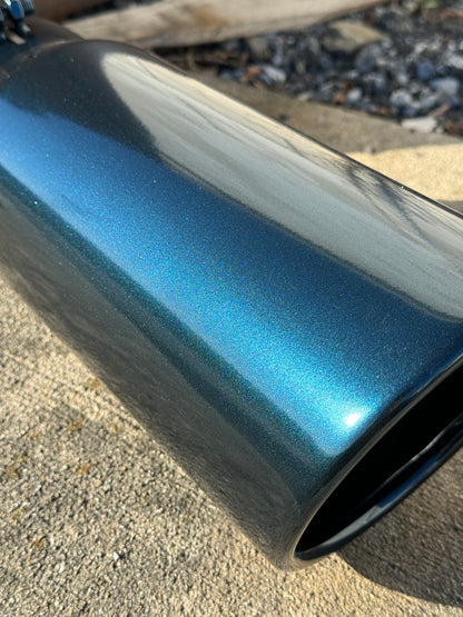 Indigo Teal Exhaust Tip