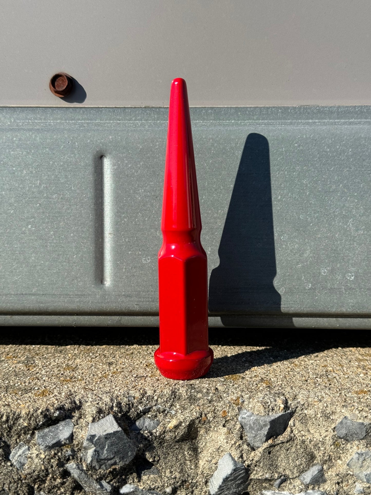 Red Spike Lug Nuts