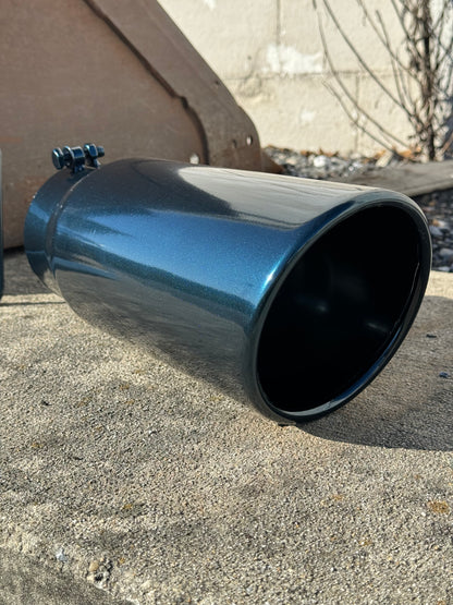 Indigo Teal Exhaust Tip