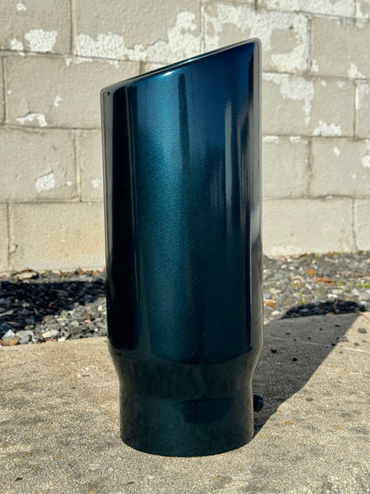 Indigo Teal Exhaust Tip