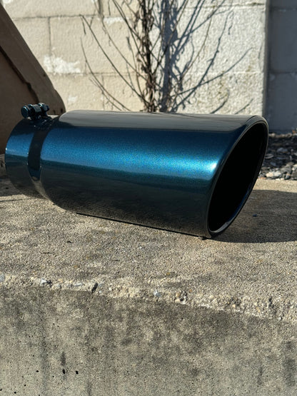 Indigo Teal Exhaust Tip