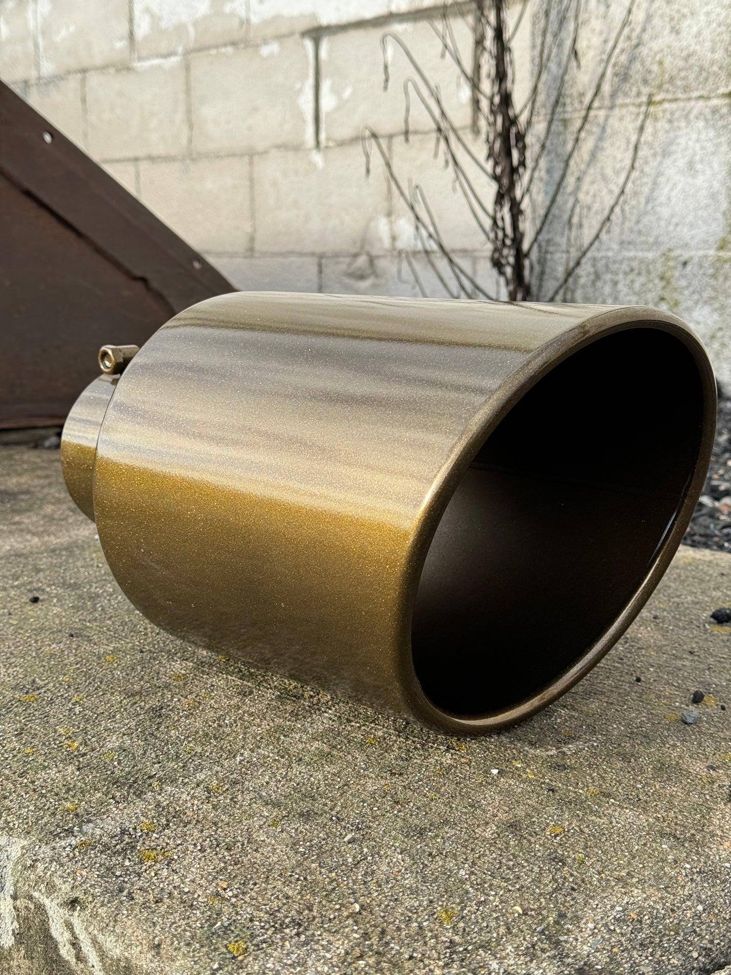 Golden Root Beer Exhaust Tip