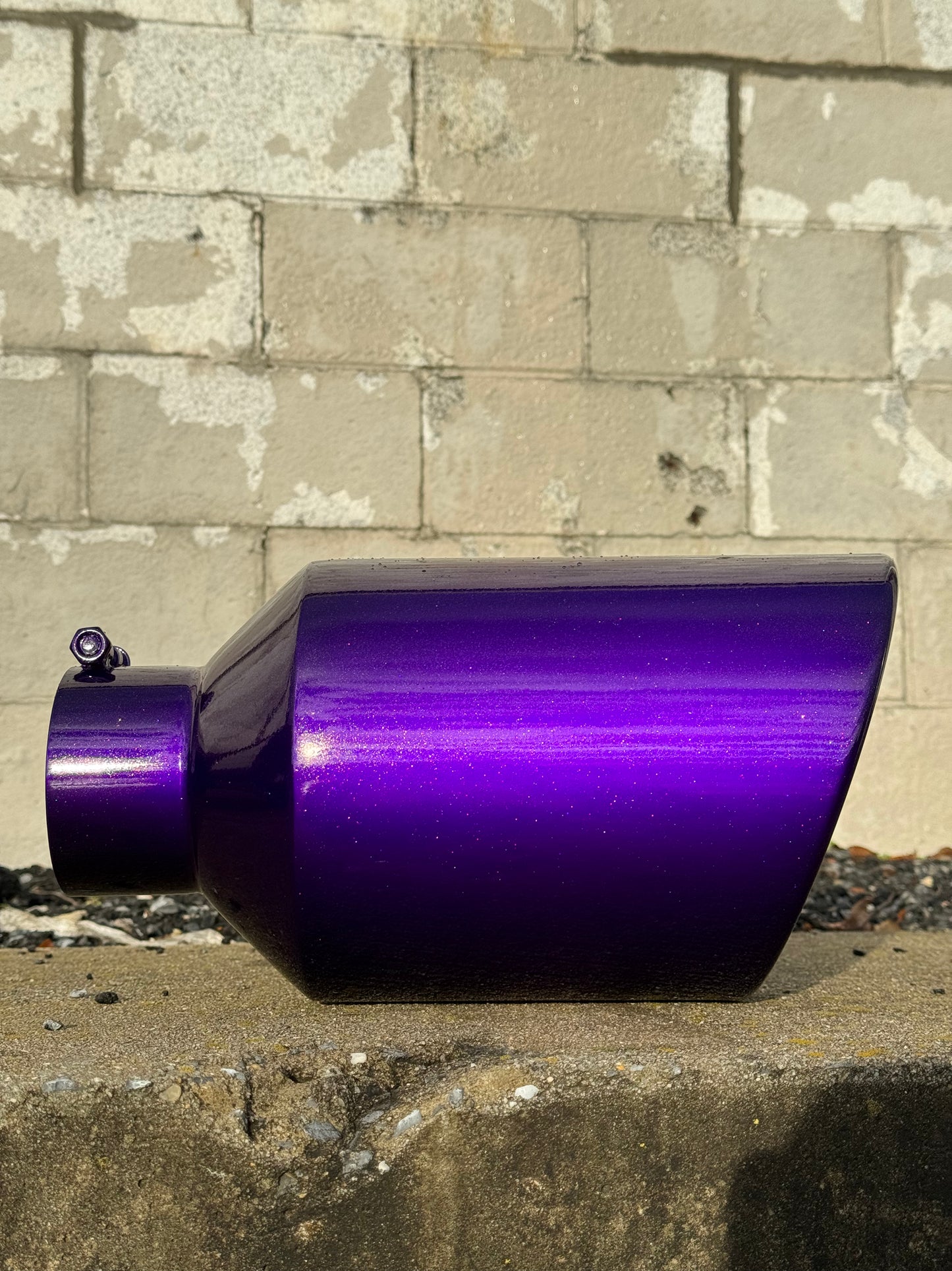 Golden Illusion Purple Exhaust Tip