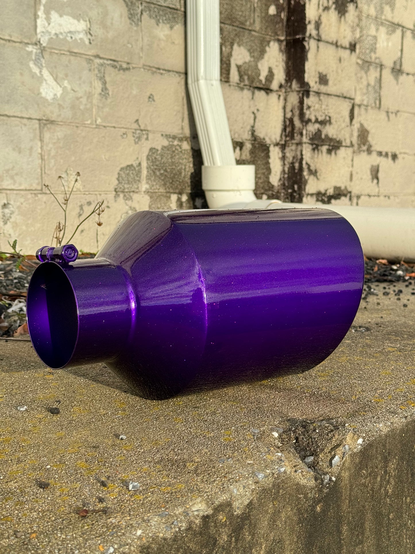 Golden Illusion Purple Exhaust Tip