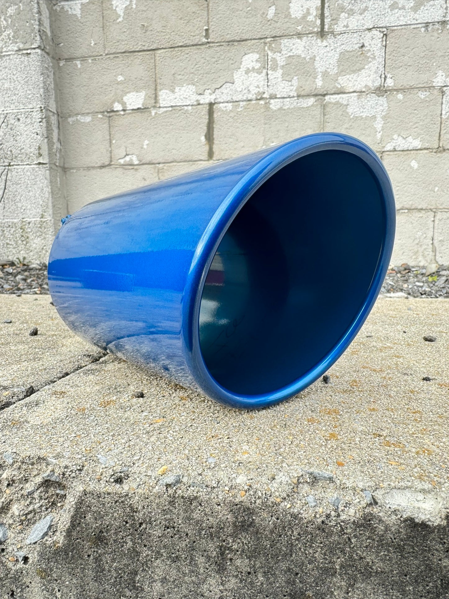 Icy Blue Exhaust Tip