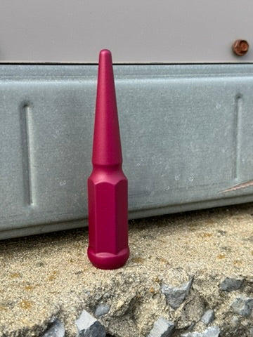 Matte Illusion Pink Spike Lug Nuts