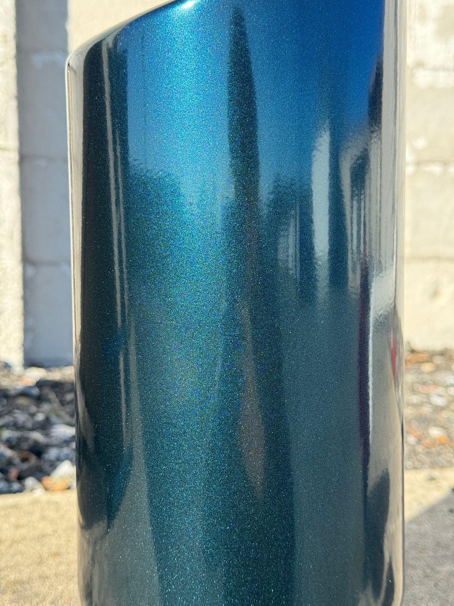 Indigo Teal Exhaust Tip