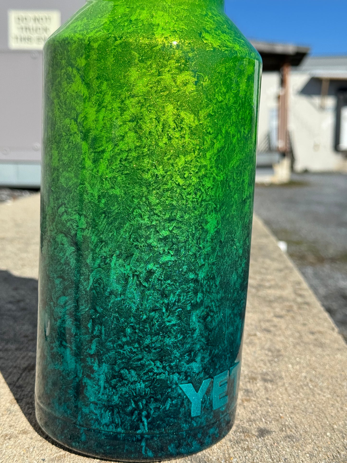 Marble Mahi Mahi Gradient Drinkware