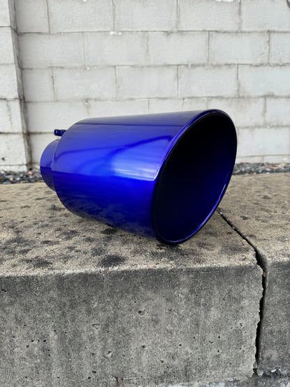 Candy Blue Exhaust Tip