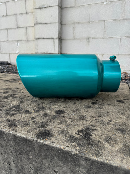 Candy Teal Exhaust Tip