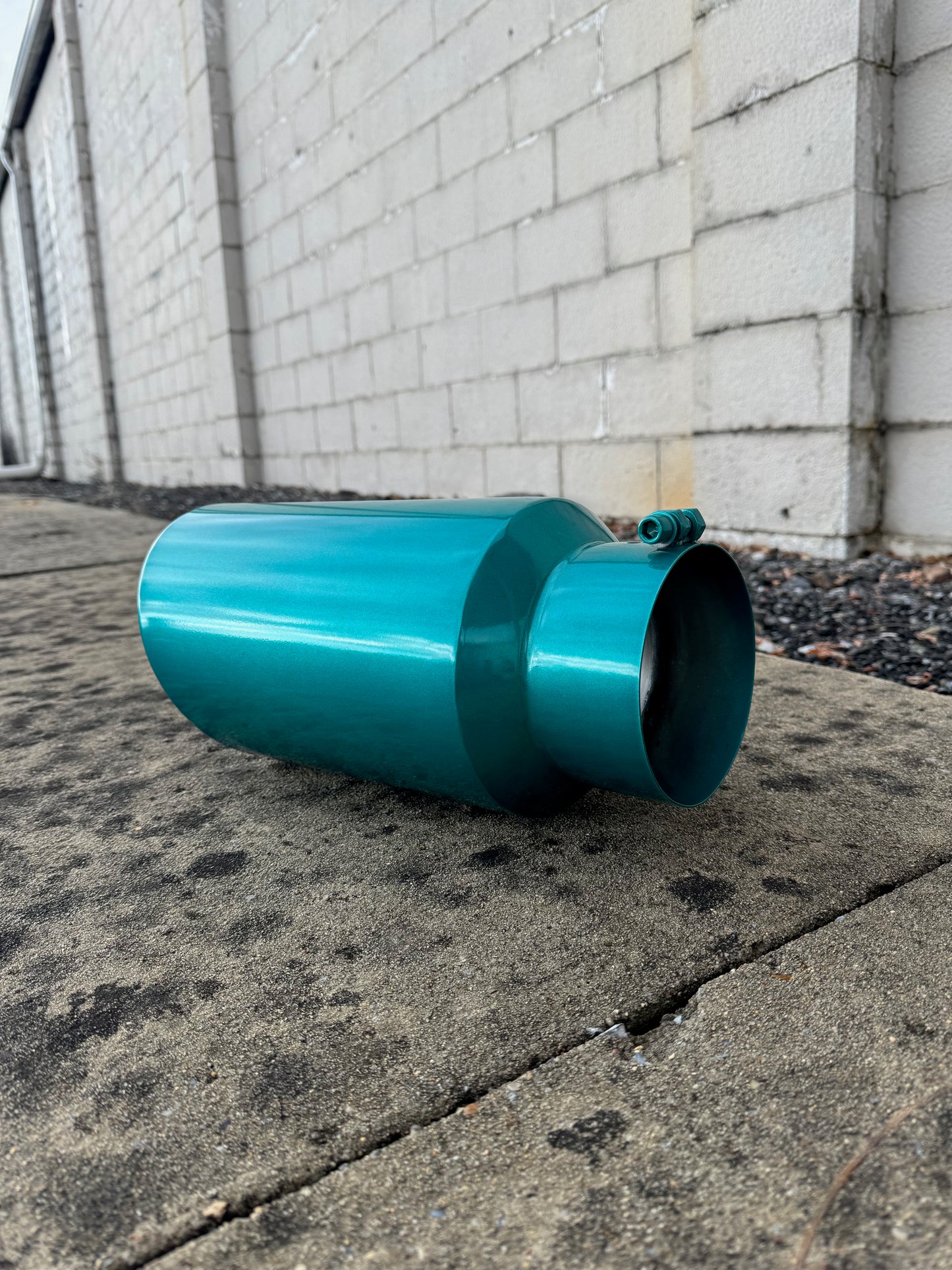 Candy Teal Exhaust Tip