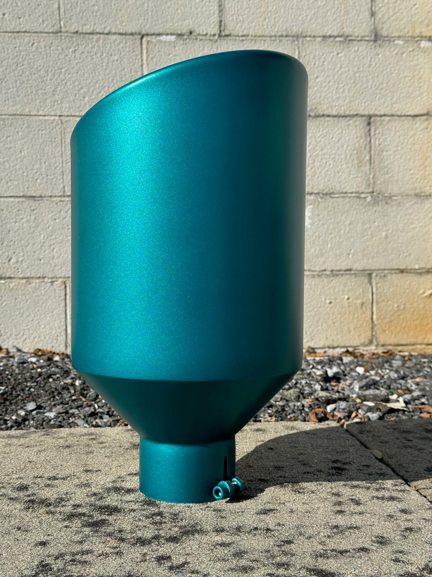 Matte Candy Teal Exhaust Tip