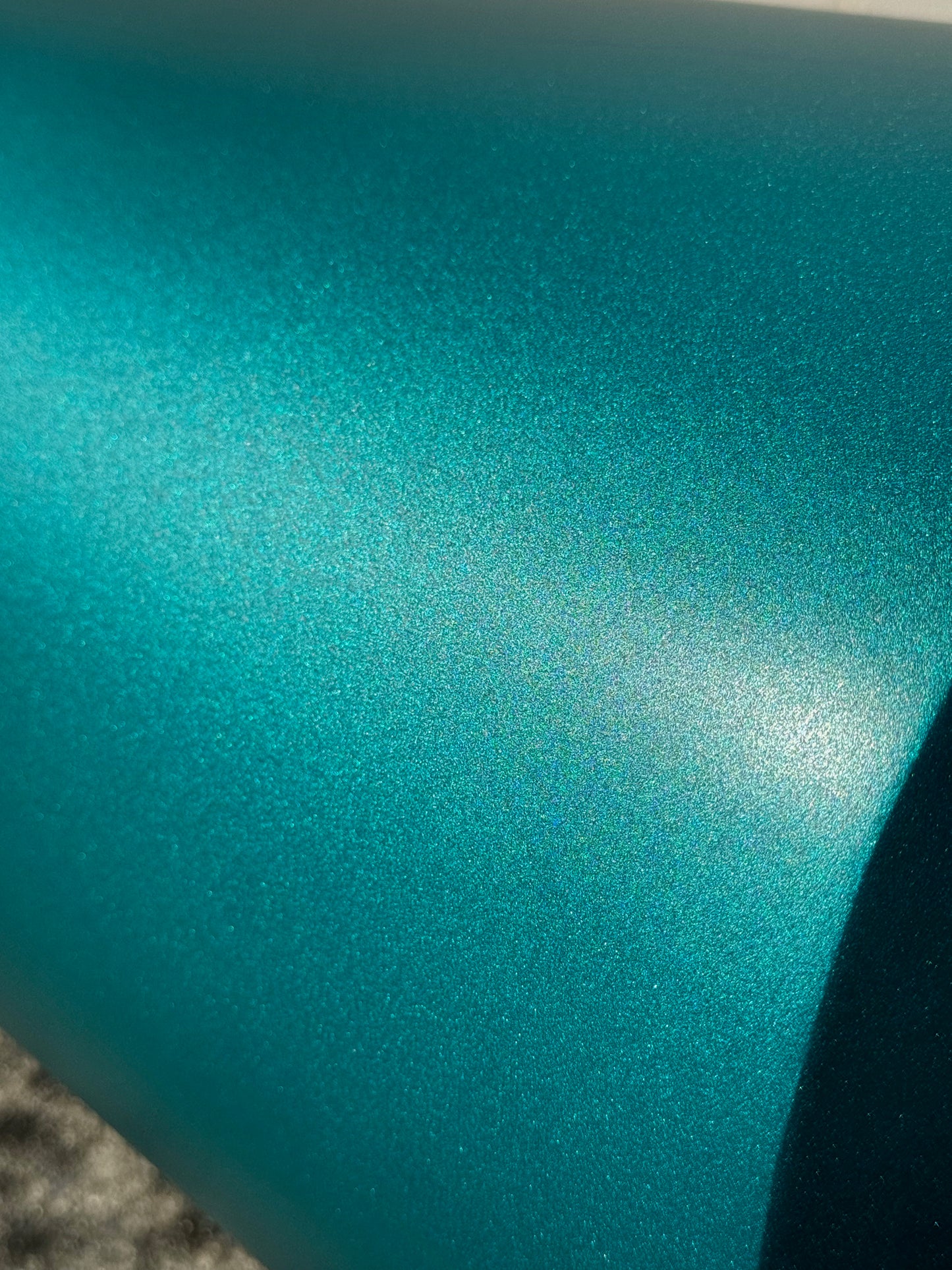 Matte Candy Teal Exhaust Tip