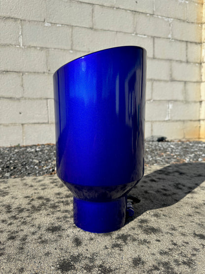 Candy Blue Exhaust Tip