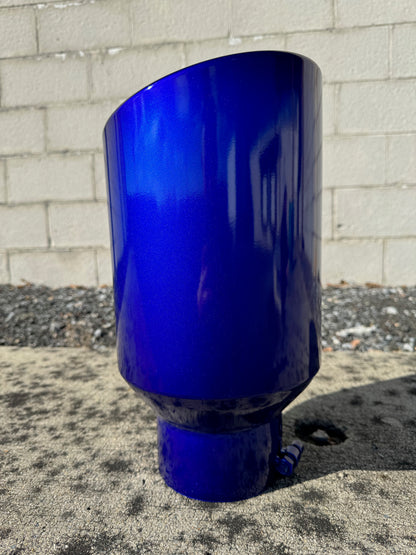 Candy Blue Exhaust Tip