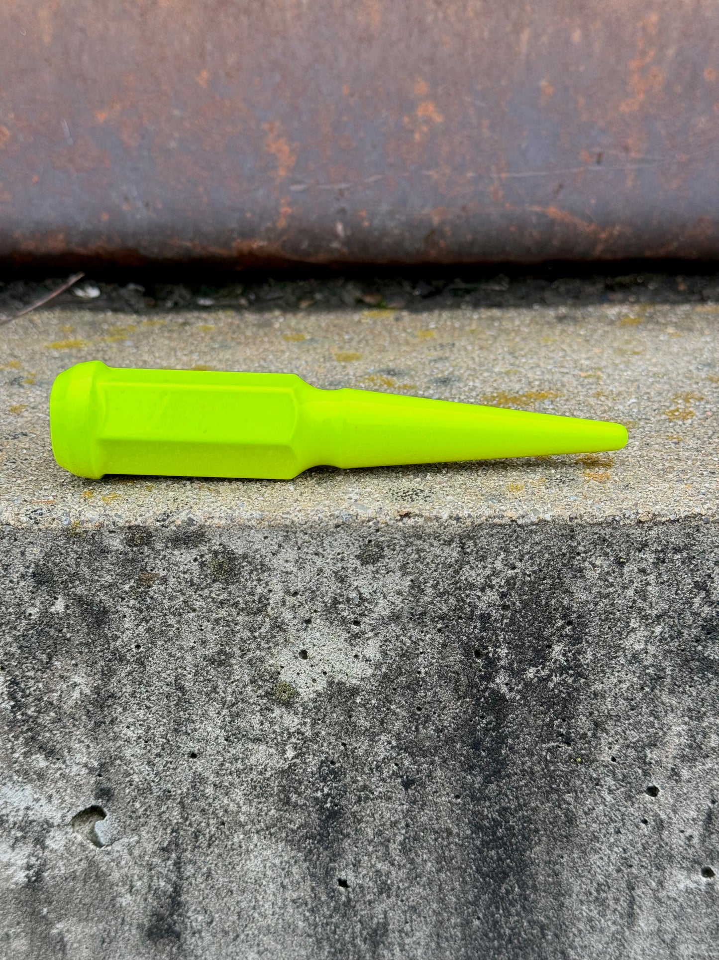 Neon Yellow Spike Lug Nuts