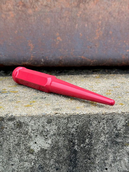 Scarlet Red Spike Lug Nuts