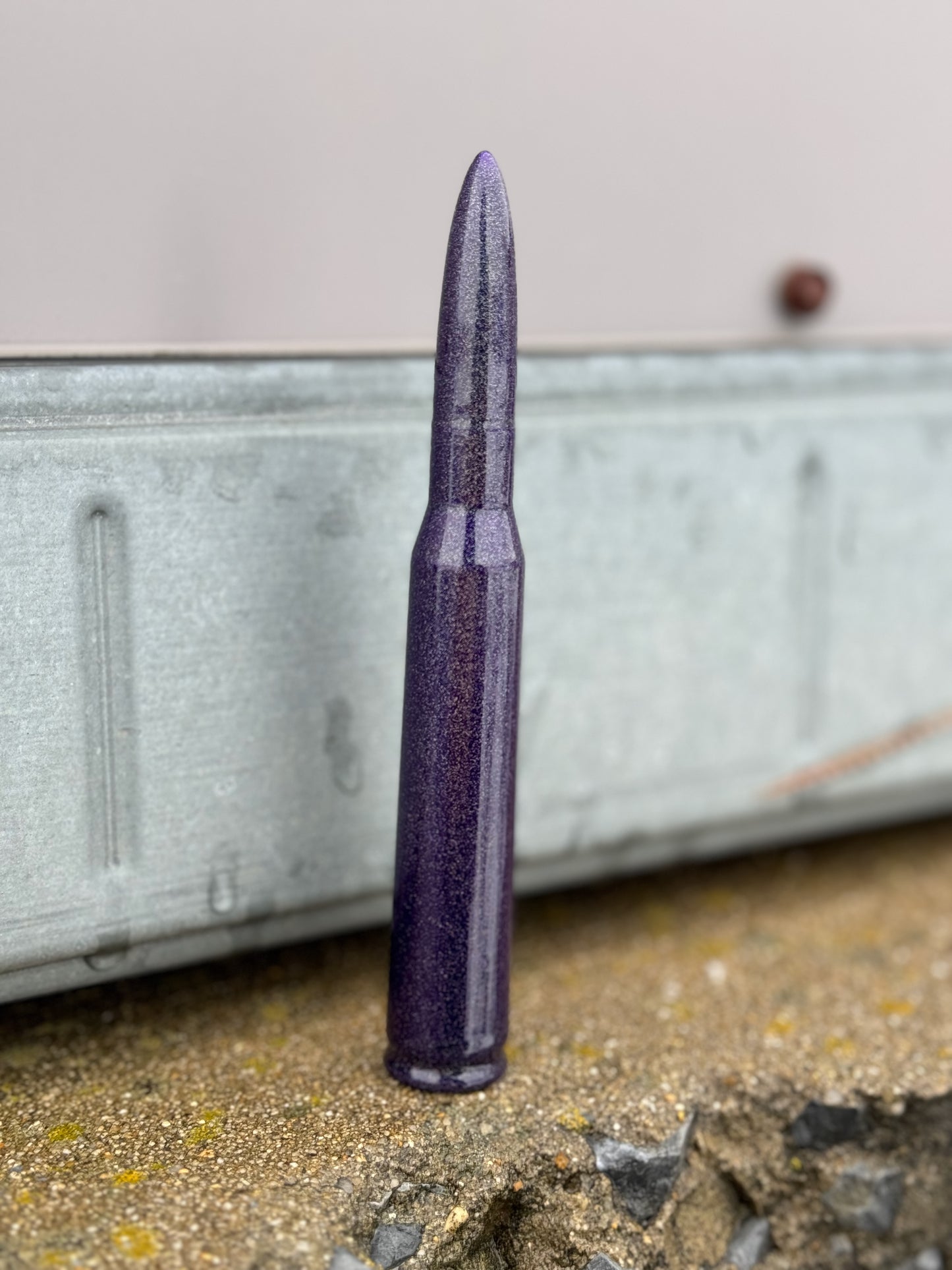 Holographic Illusion Purple Bullet Antenna