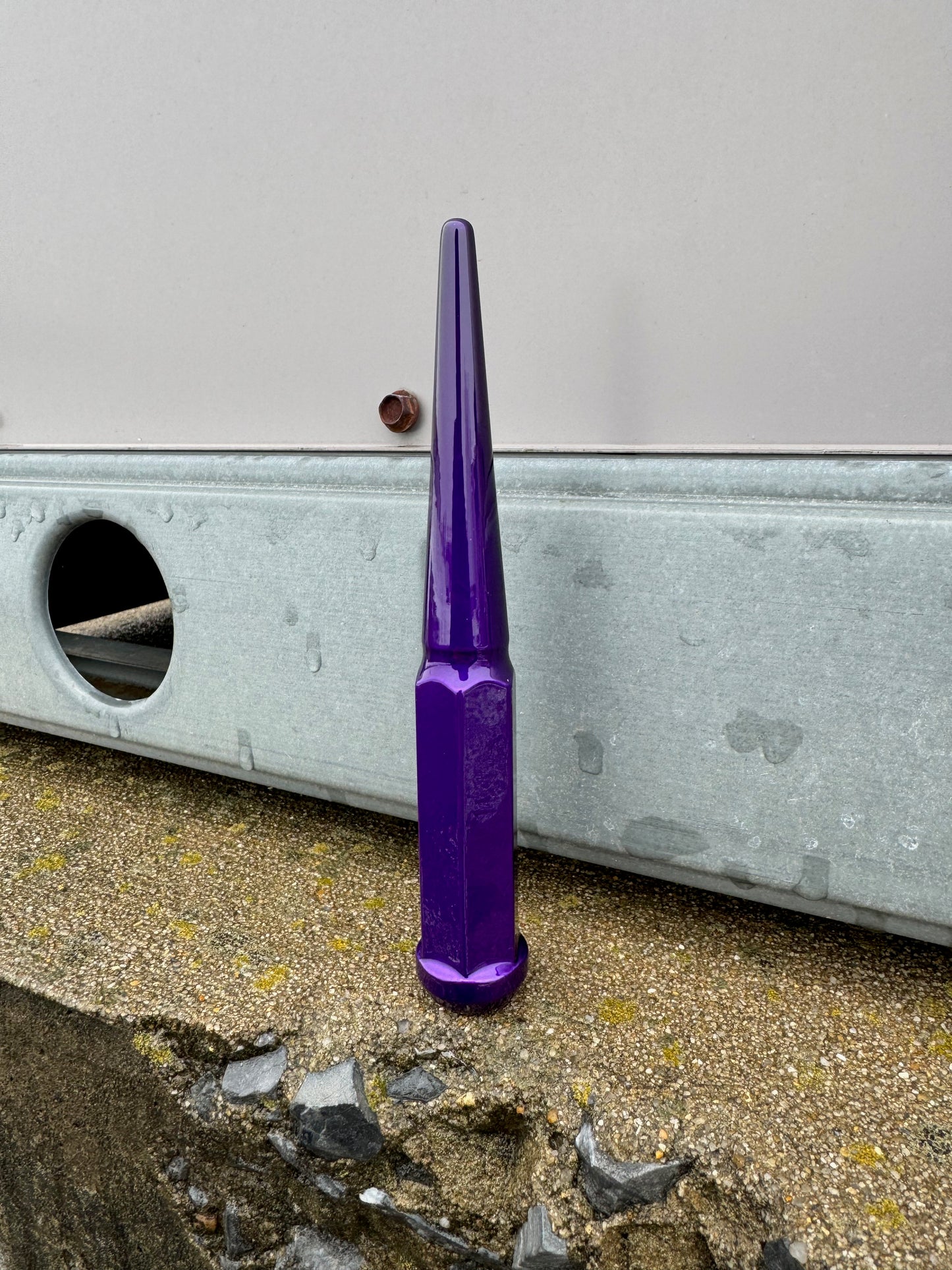 Illusion Purple Spike Lug Nuts