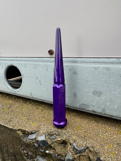 Illusion Purple Spike Lug Nuts