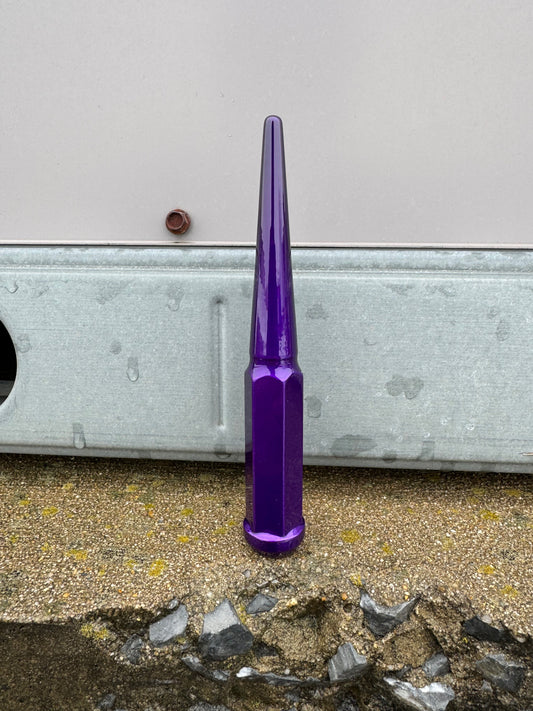 Illusion Purple Spike Lug Nuts