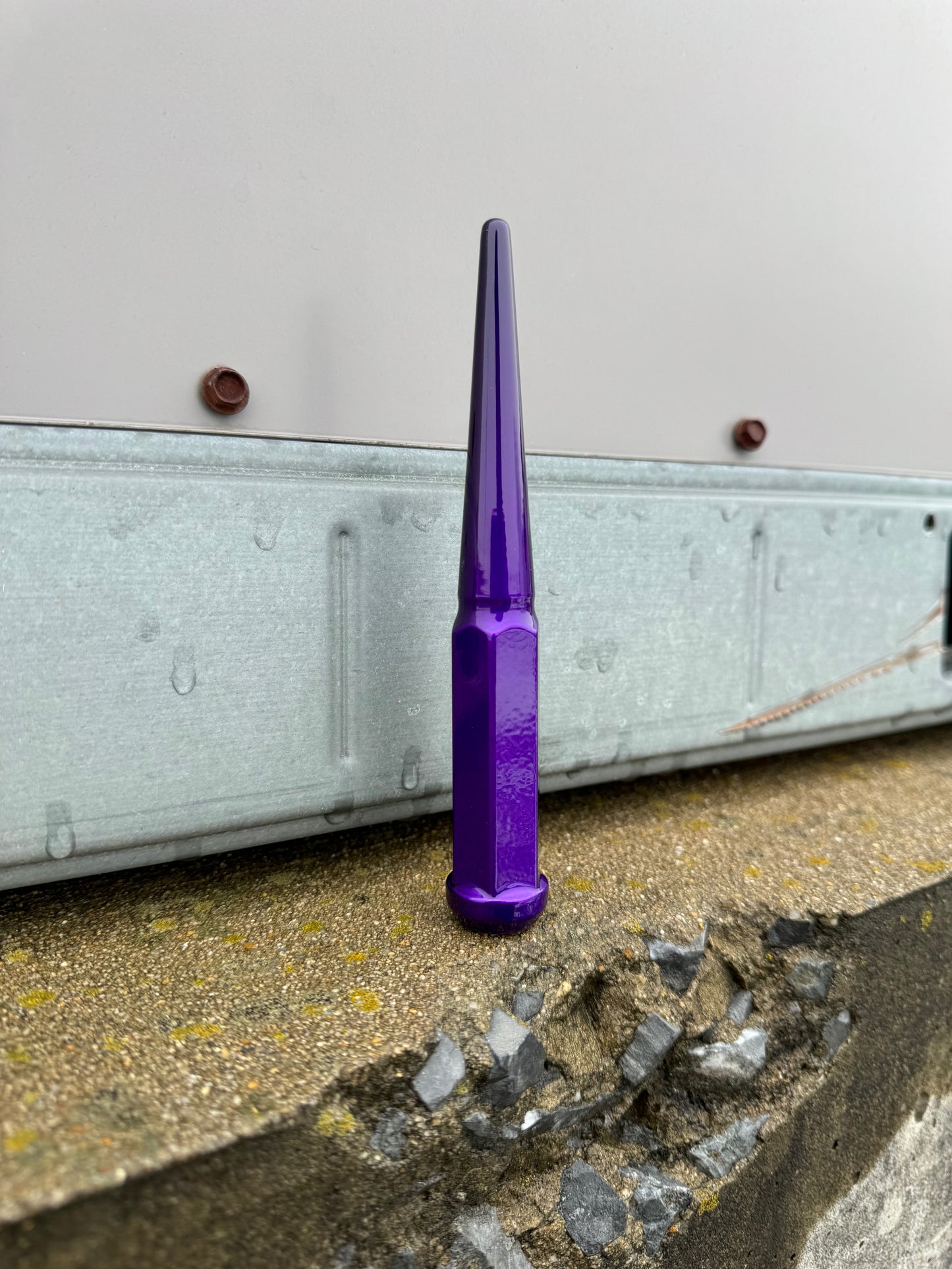 Illusion Purple Spike Lug Nuts