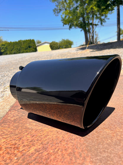 Gloss Black Exhaust Tip