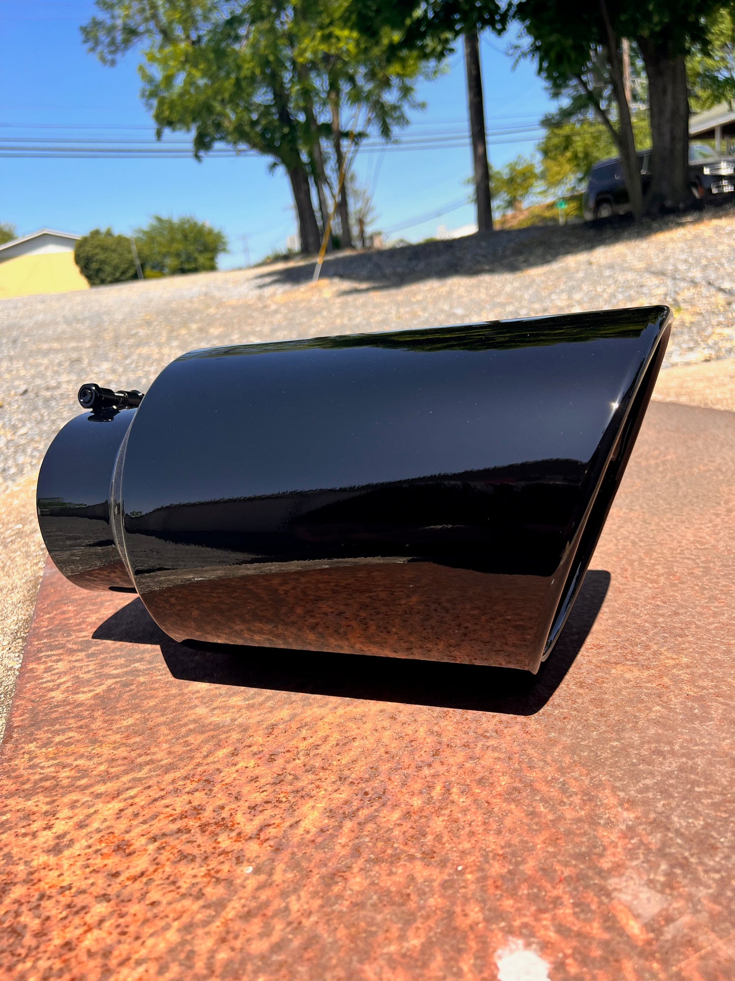 Gloss Black Exhaust Tip