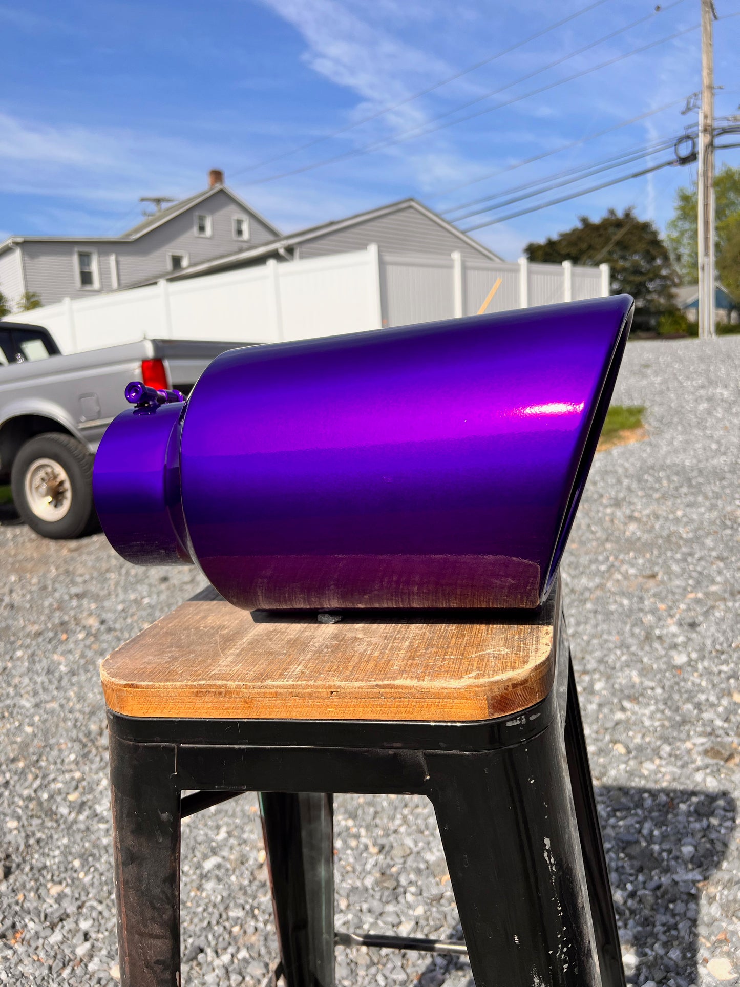 Illusion Purple Glitz & Glam Exhaust Tip