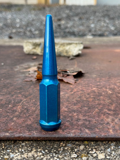 Hawaii Blue Spike Lug Nuts