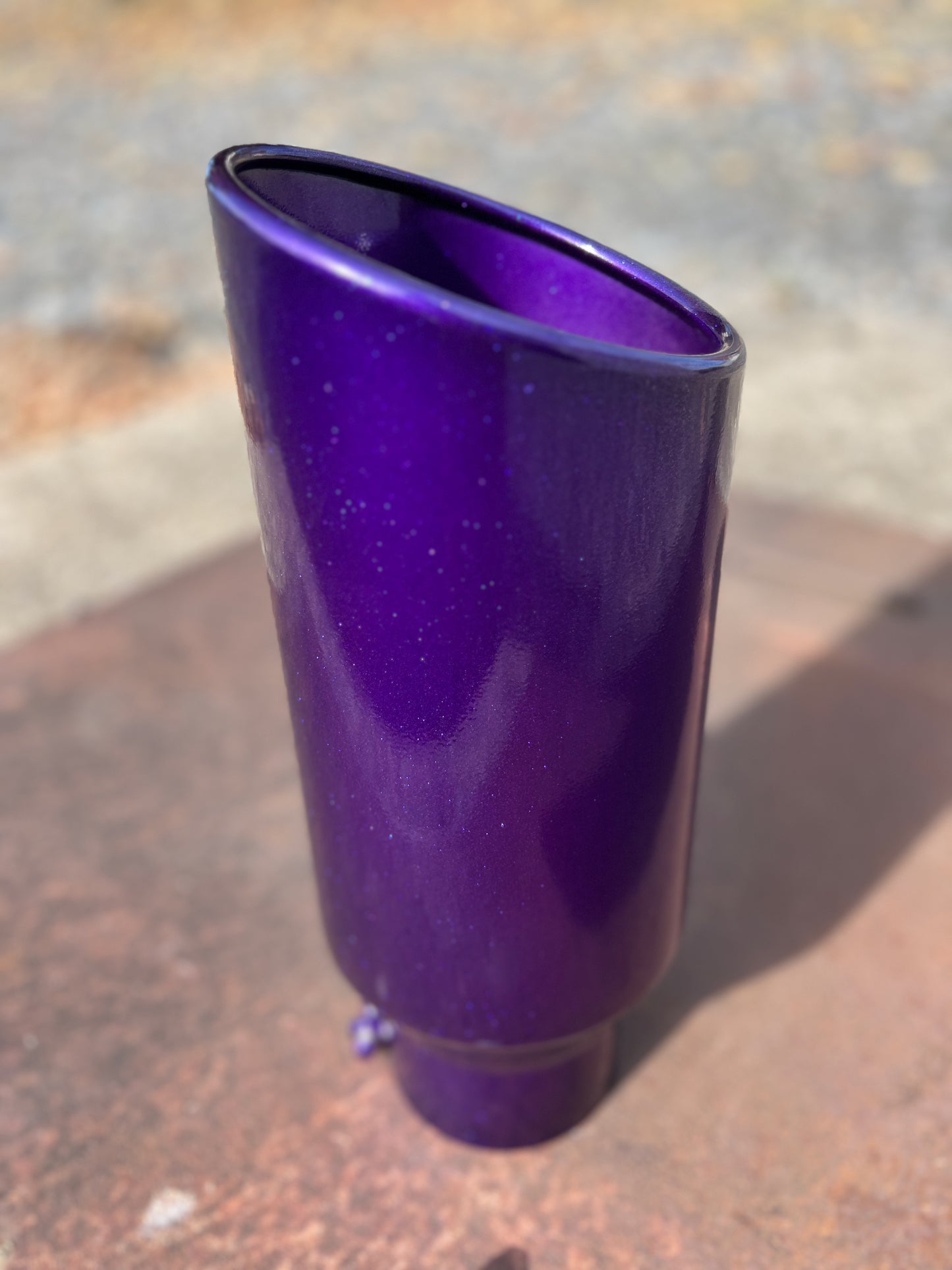 Illusion Purple Glitz & Glam Exhaust Tip