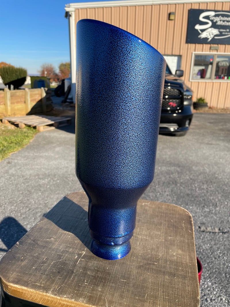 Hurricane Blue Exhaust Tip