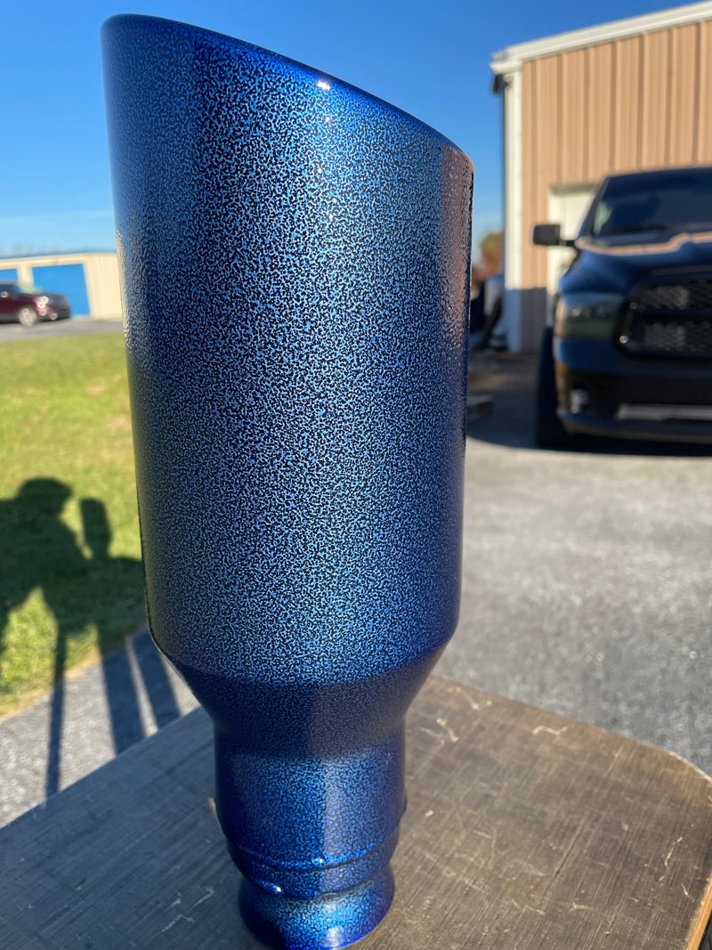 Hurricane Blue Exhaust Tip