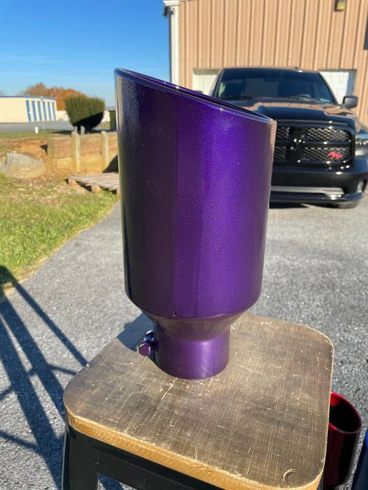 Hurricane Purple Exhaust Tip